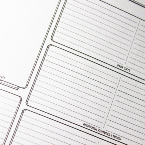 Blue Phoenix TTRPG Character Sheet Book - Picture 5 of 6